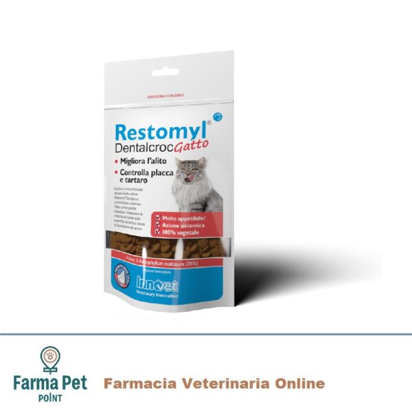 Restomyl Dentalcroc 60gr Gatto