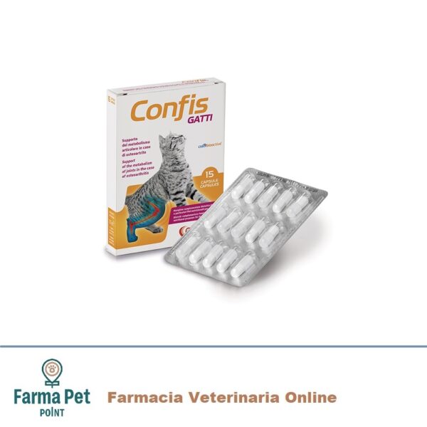 CONFIS GATTI 15 CAPSULE Supporto del metabolismo articolare in caso di osteoartrite.