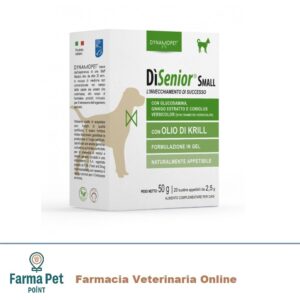 DISENIOR 20 BUSTINE 2.5GR è un alimento complementare sviluppato per favorire un invecchiamento di successo nel cane