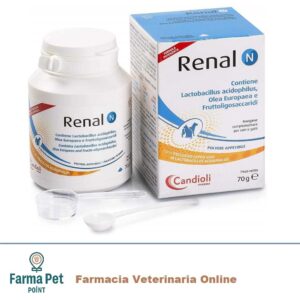 Candioli Renal N è un mangime complementare per cani e gatti. mantenimento del normale metabolismo e di una idonea funzionalità intestinale